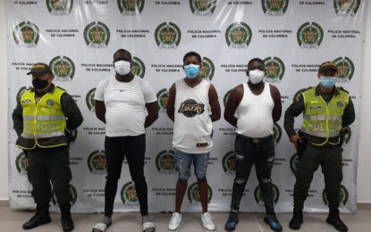 Altas sumas de dinero a cambio de seguridad exigían integrantes de la banda “Los Chocoanos”