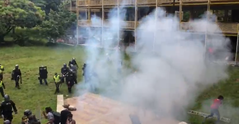 Tensión en la Universidad del Valle: estudiantes se tomaron el campus