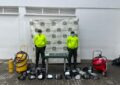 Policia recupera objetos robados durante hechos de vandalismo en Cali