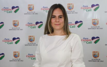 Estefanía Doglioni, nueva secretaria de Turismo de Cali 2021