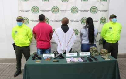 Capturados tres presuntos integrantes de la Red de Apoyo a la estructura residual “Jaime Martínez”