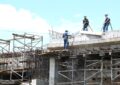 Se reactivó construcción del puente en Juanchito