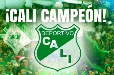 Deportivo Cali campeón del fútbol colombiano