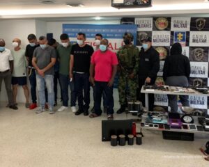 Capturan a la banda ‘Los Azulejos’, integrada por guardianes activos y ex funcionarios del INPEC