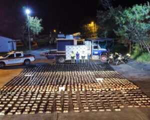 Incautaron más de 1.000 kilogramos de marihuana en San Pedro, Valle