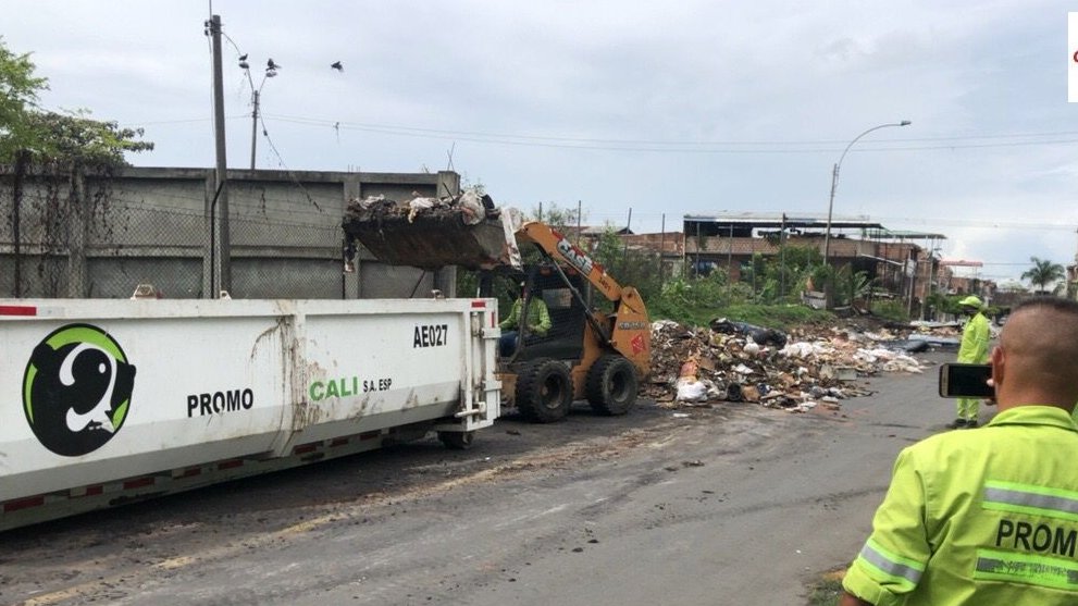 Más de 30 mil toneladas de basura ha recolectado Emcali desde enero