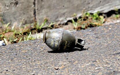 Cuatro granadas fueron lanzadas a la estación de policía de Potrerito en Jamundí