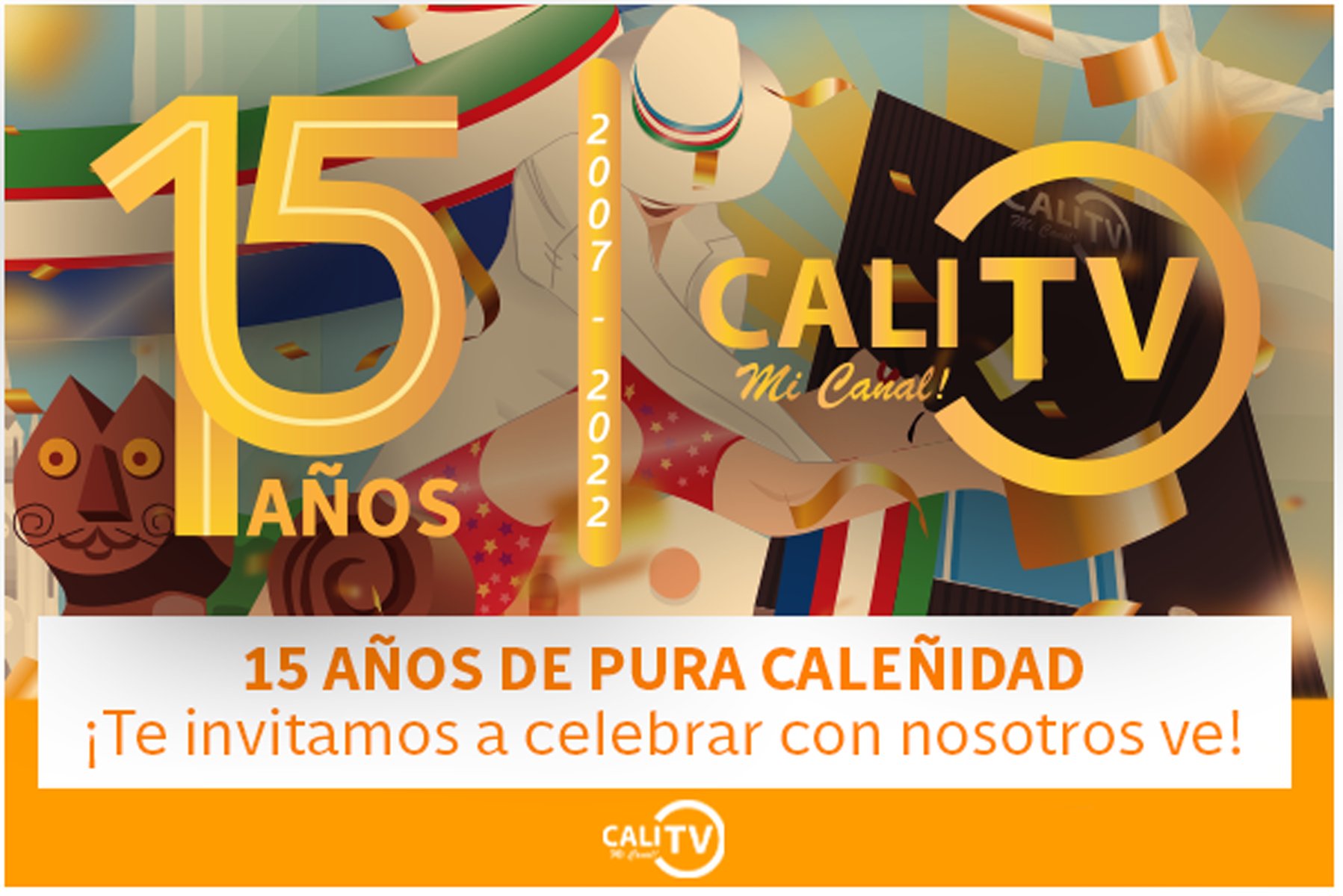 Canal CaliTV celebra sus 15 años