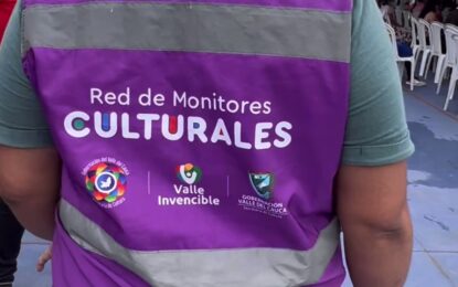 Monitores culturales regresan al Valle del Cauca