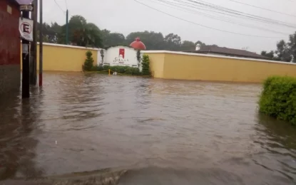 Afectados por fuertes lluvias en el municipio de La Unión
