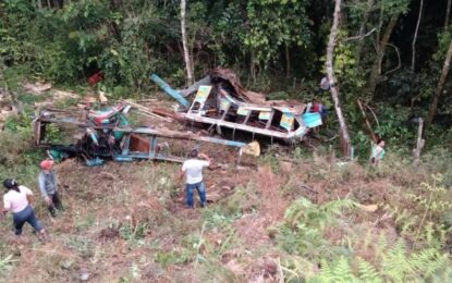 Varios muertos y heridos dejo un grave accidente en Caloto – Cauca