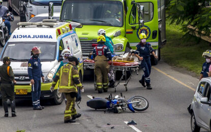 97% de muertes viales en Cali corresponden a motociclistas, peatones y ciclistas