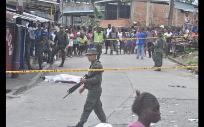 Altos índices de violencia en Buenaventura