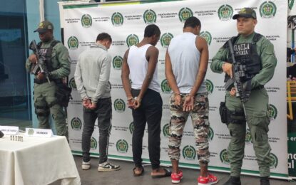 Capturados tres secuestradores que pertenecían a las disidencias de las FARC