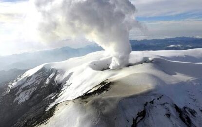 Disminuyó actividad sísmica en el Volcán Nevado del Ruiz