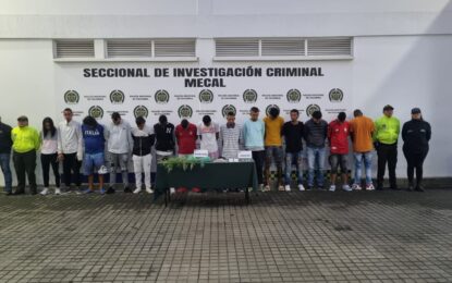 Capturados 16 integrantes de la estructura delincuencial «Los Queseros»