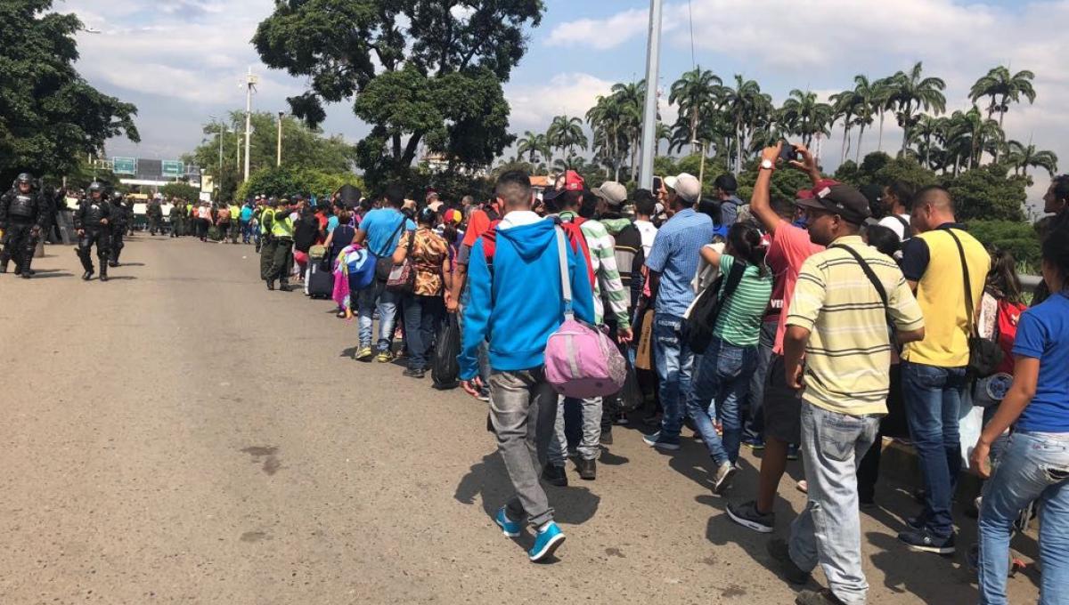 Disminuyen las cifras de migración colombiana