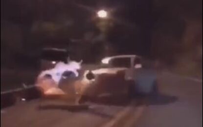 Continúan los piques ilegales en el kilómetro 18