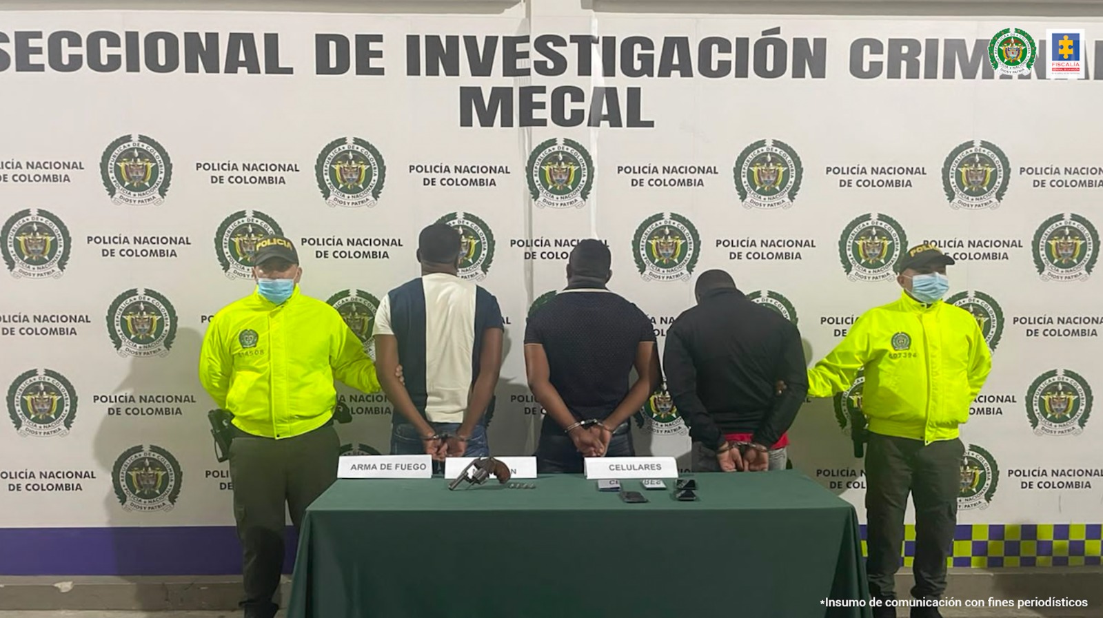 Capturados los responsables de atentados en Cali