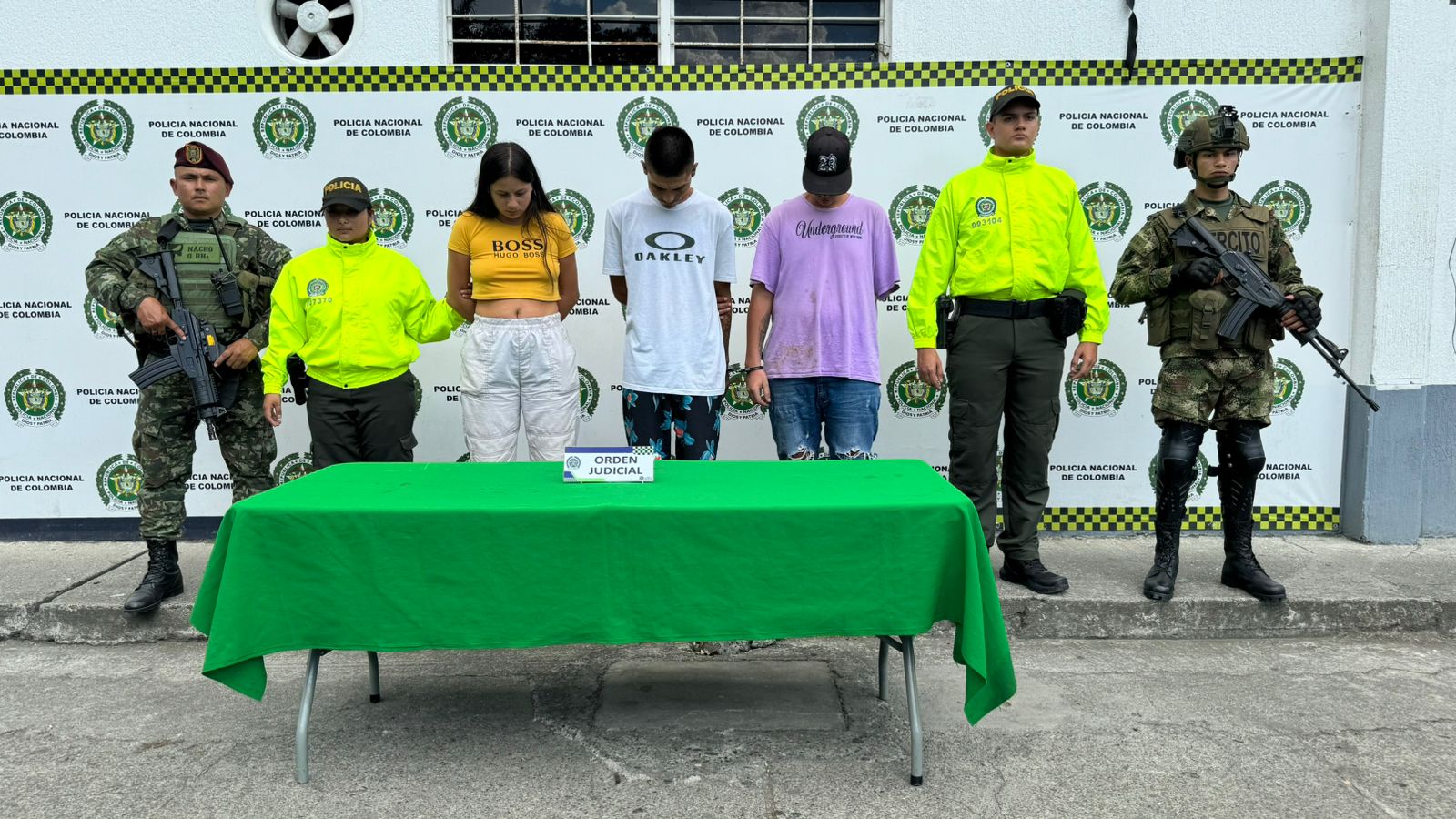 Capturados integrantes de La Inmaculada