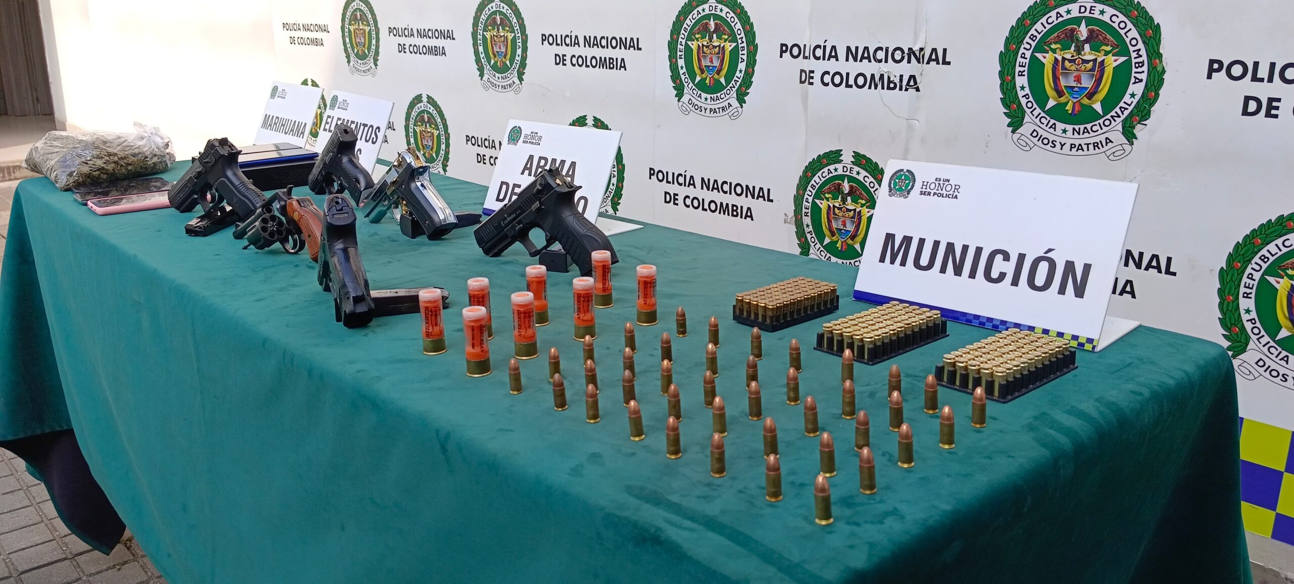 Autoridades incautaron material bélico en Cali