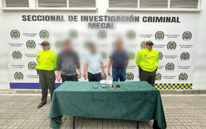 Autoridades desmantelaron banda de fleteros en Cali
