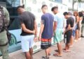 Detenidos 9 delincuentes en Mojica