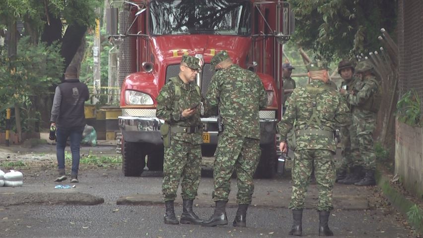 Atentado terrorista de parte de las disidencias de Las FARC