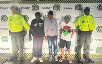 Capturados tres homicidas en Tuluá