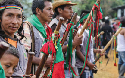 Comunidades Indígenas exigen inclusión en el plan de desarrollo