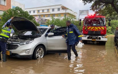 Emergencias por lluvias en el norte de Cali