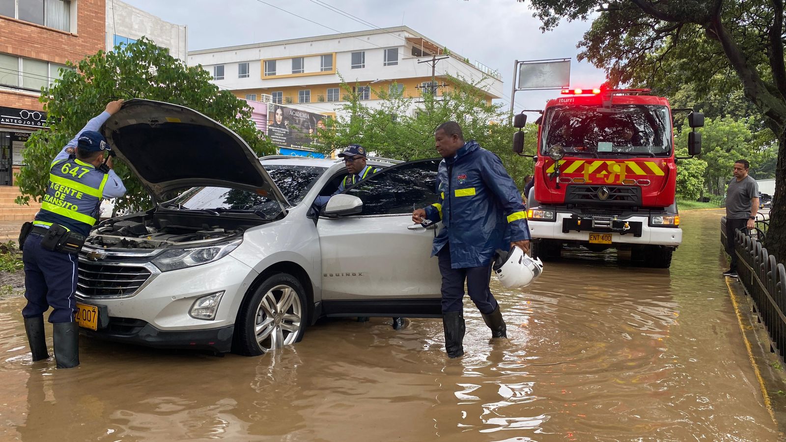 Emergencias por lluvias en el norte de Cali