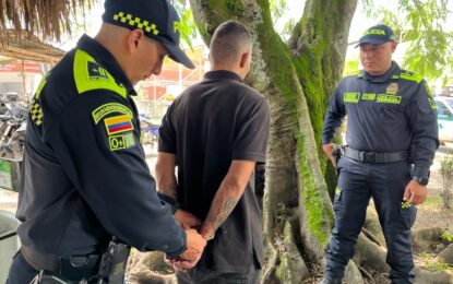 La policía frustro un hurto en la vía Cali – Candelaria