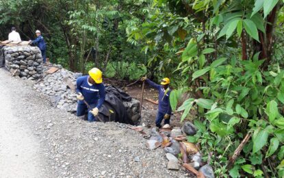 Avanzan las obras de infraestructura en el Valle