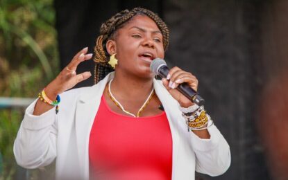 Vicepresidenta en contra de los bombardeos a guerrilleros