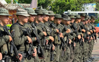 Policía y Ejército hacen presencia en Jamundí