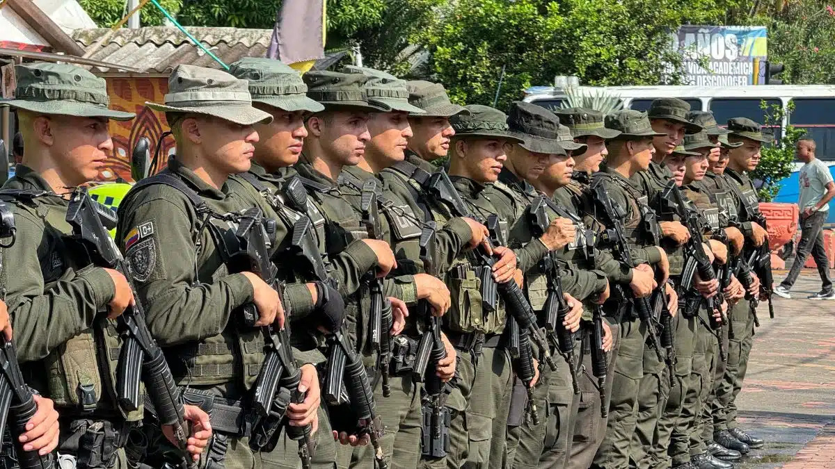 Policía y Ejército hacen presencia en Jamundí
