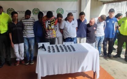 Desarticulada banda delincuencial que comercializaba estupefacientes