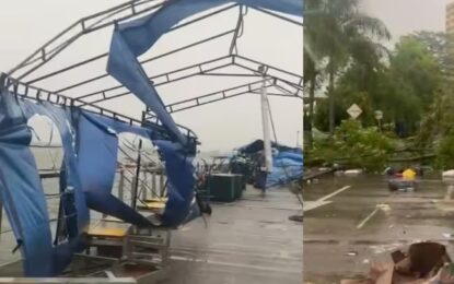 Vendaval causa graves emergencias en Buenaventura