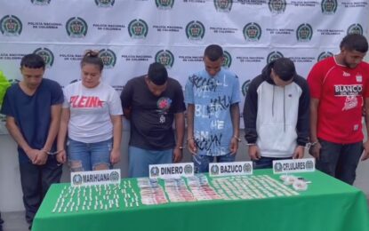Desmantelada banda criminal que comercializaba estupefaciente en Palmira