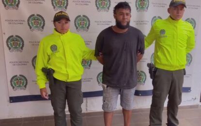 Capturado hombre señalado de asesinar un guardia del INPEC