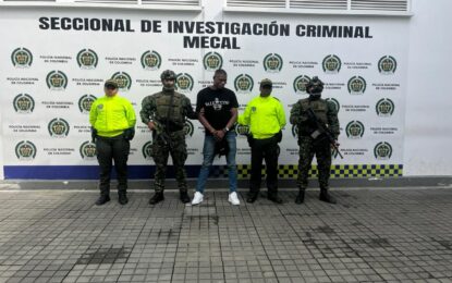 Capturado peligroso cabecilla del ELN en Cali