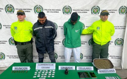 Fueron capturados dos peligrosos guerrilleros en Pradera