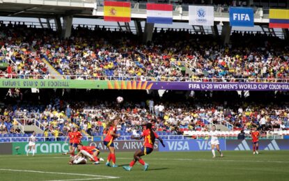 Gran asistencia al mundial femenino sub-20 en Cali