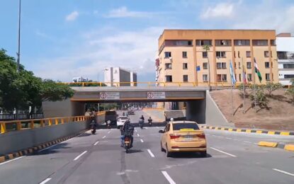 Después de 40 días fue entregado el puente de la Avenida 2N