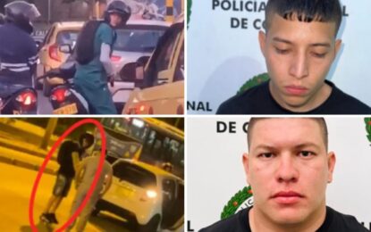 Alias ´vaca´ y alias ‘el enfermero’, dos peligrosos motoladrones fueron capturados en Cali