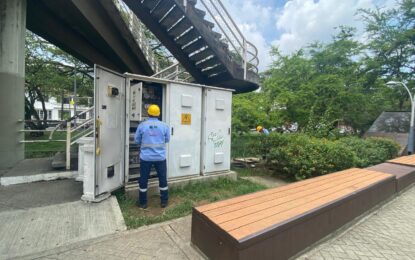 Robo de cableado y vandalismo en el Bulevar del Río superan los $9.800 millones