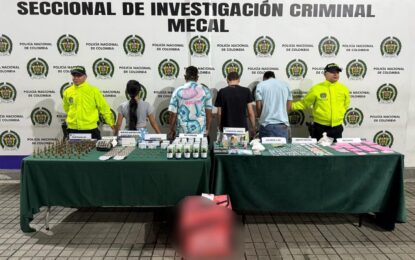 Desmantelan uno de los mayores laboratorios de drogas sintéticas en Cali