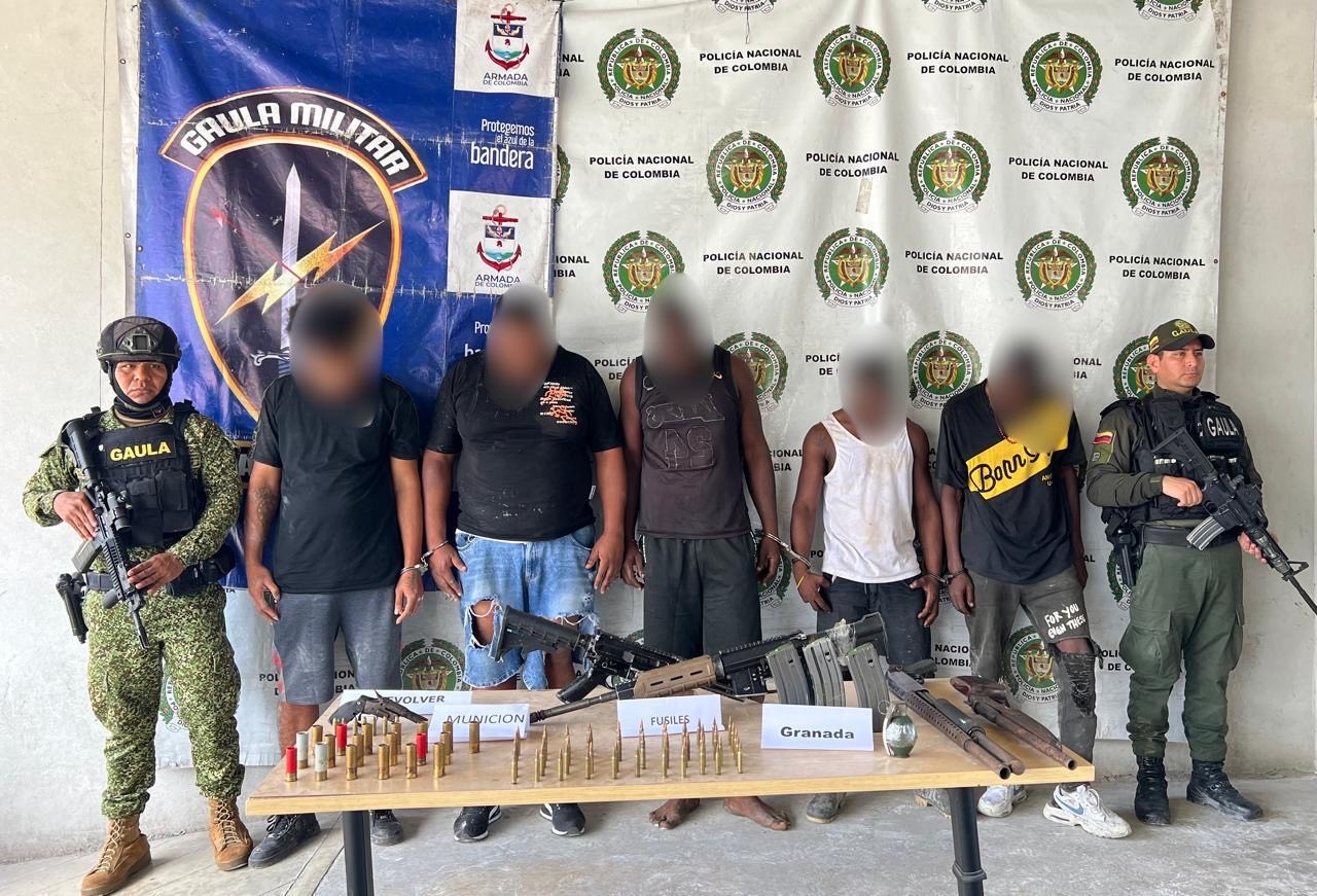 Cayeron cinco integrantes de ‘Los Shottas’ en Buenaventura