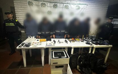 Disfrazados de guardas de seguridad, intentaron robarse una caja fuerte en Cali